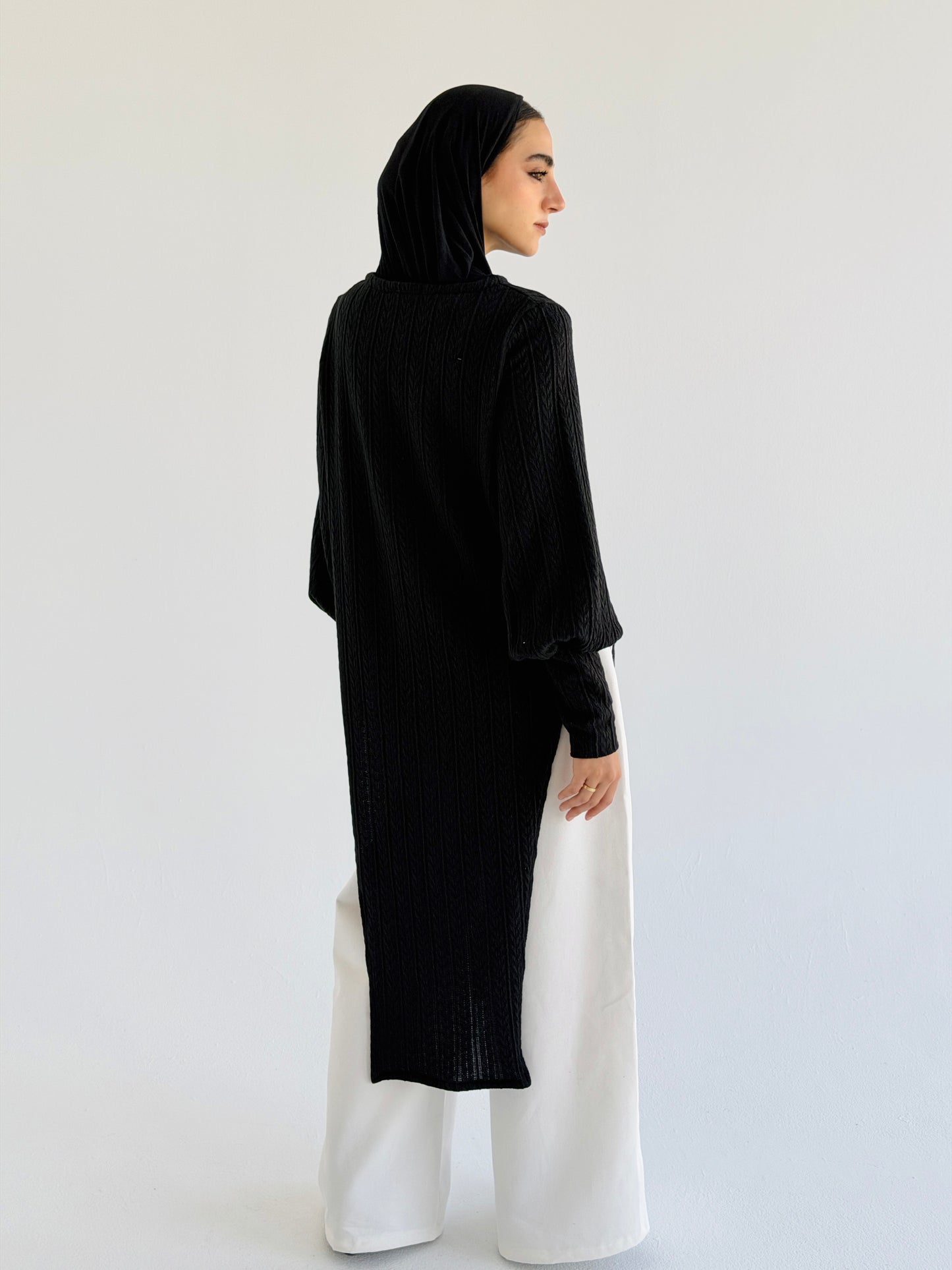 Braided Knit - Black