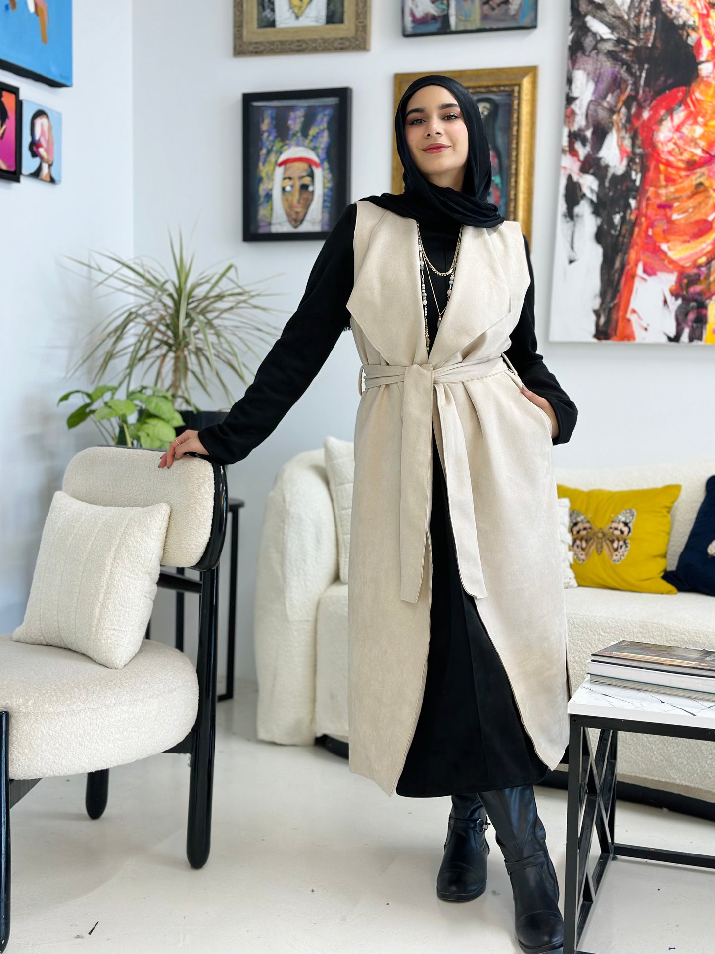 Vest Beige