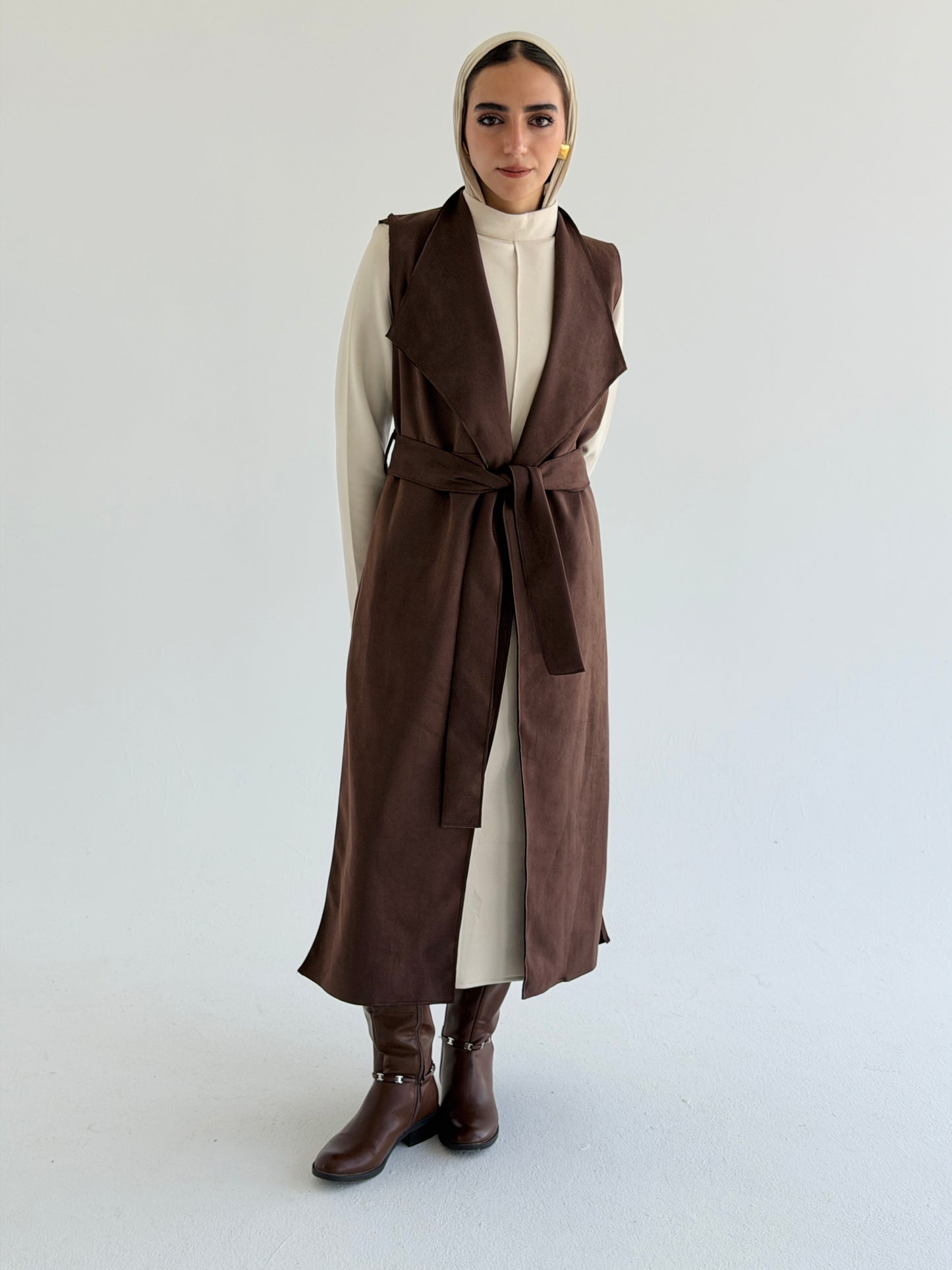 Vest Brown