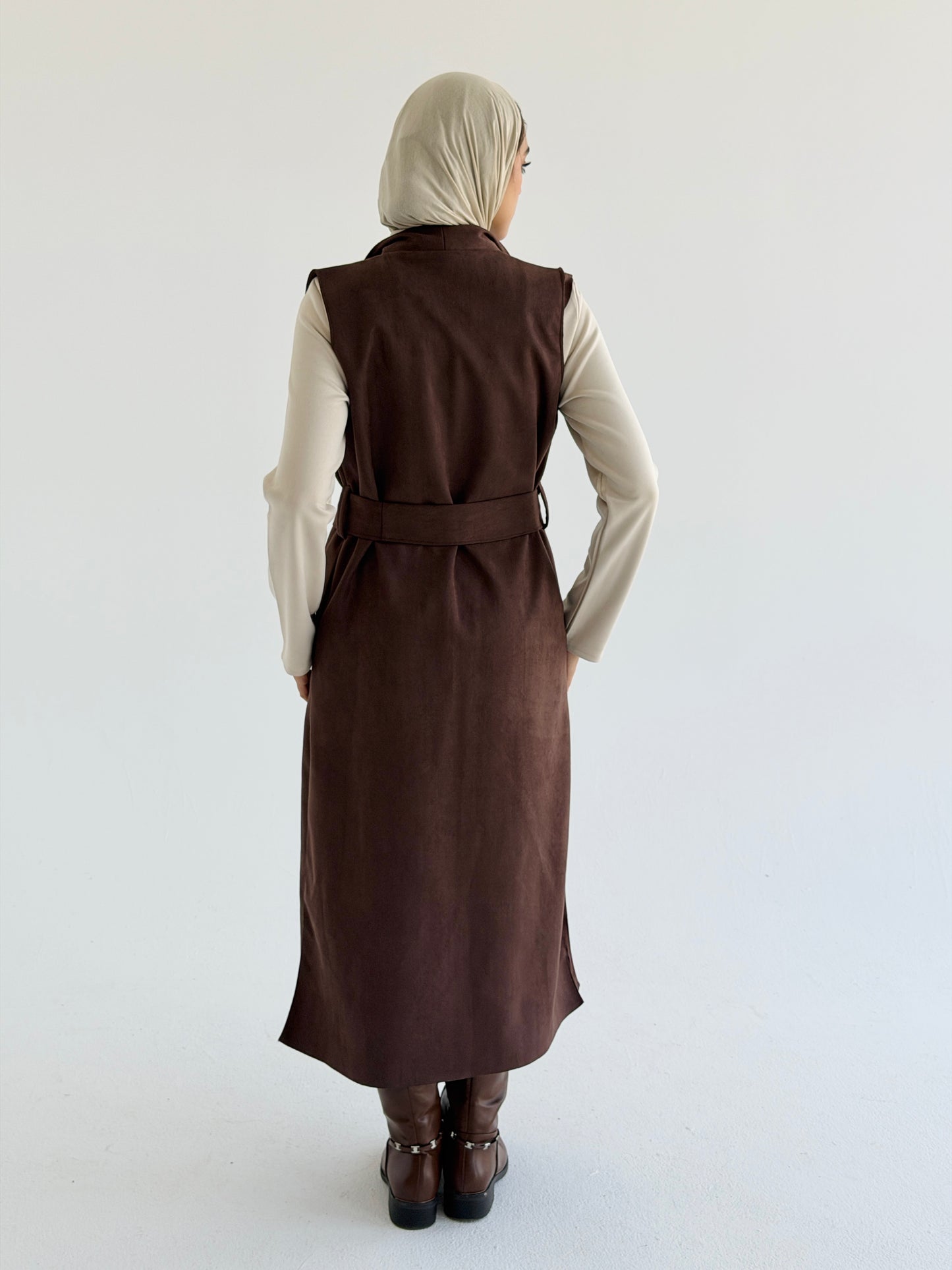 Vest Brown