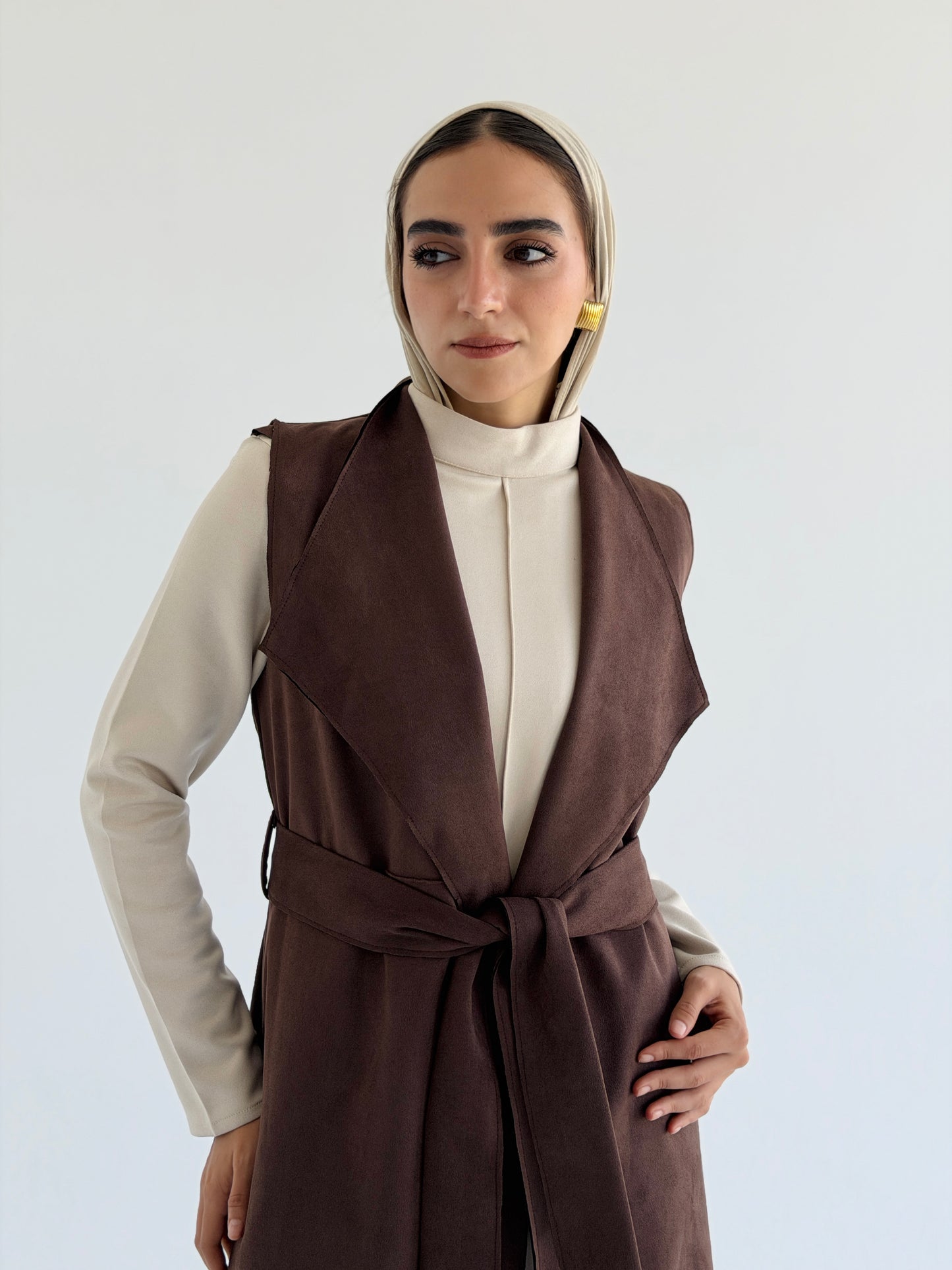 Vest Brown