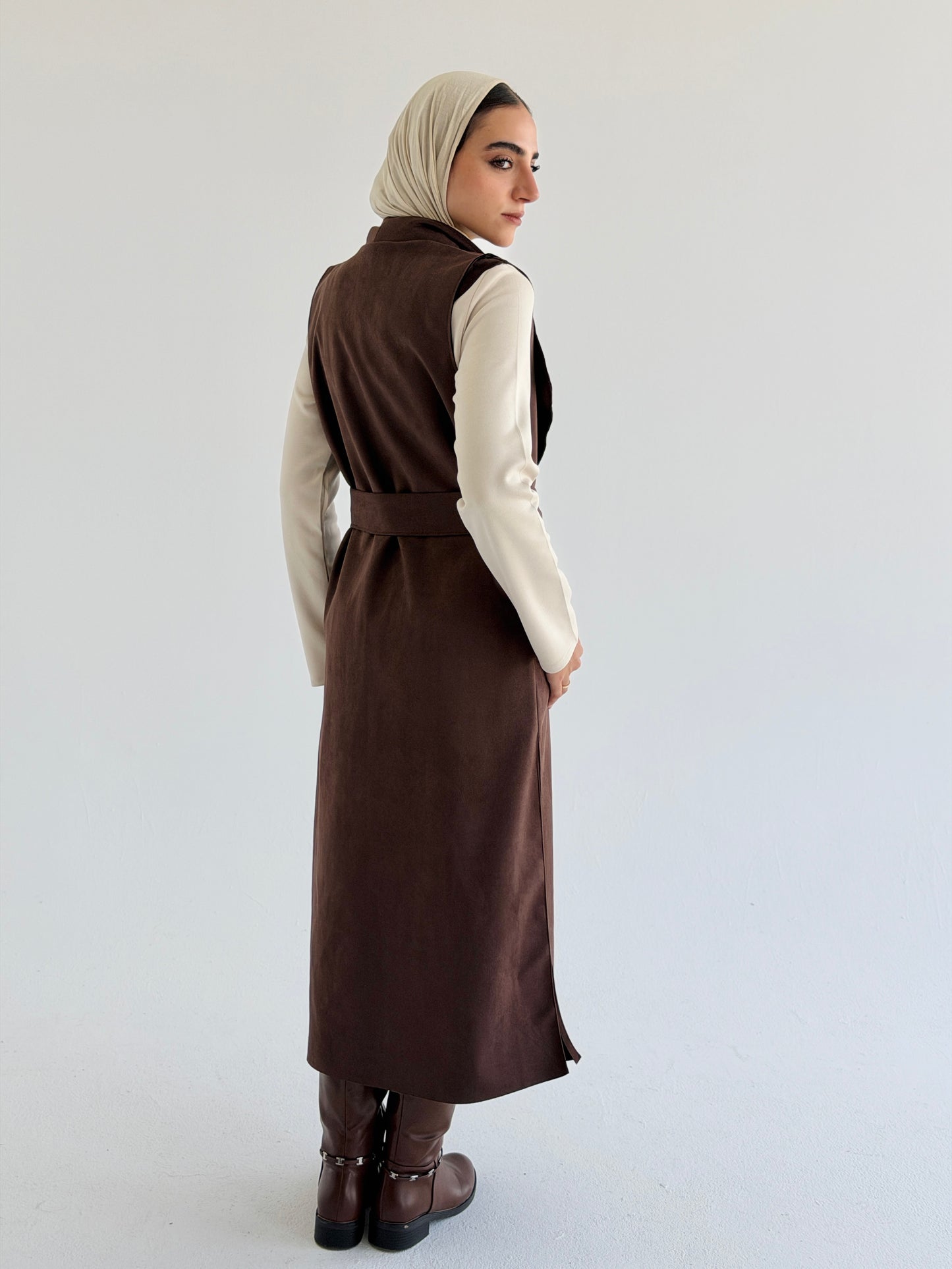 Vest Brown