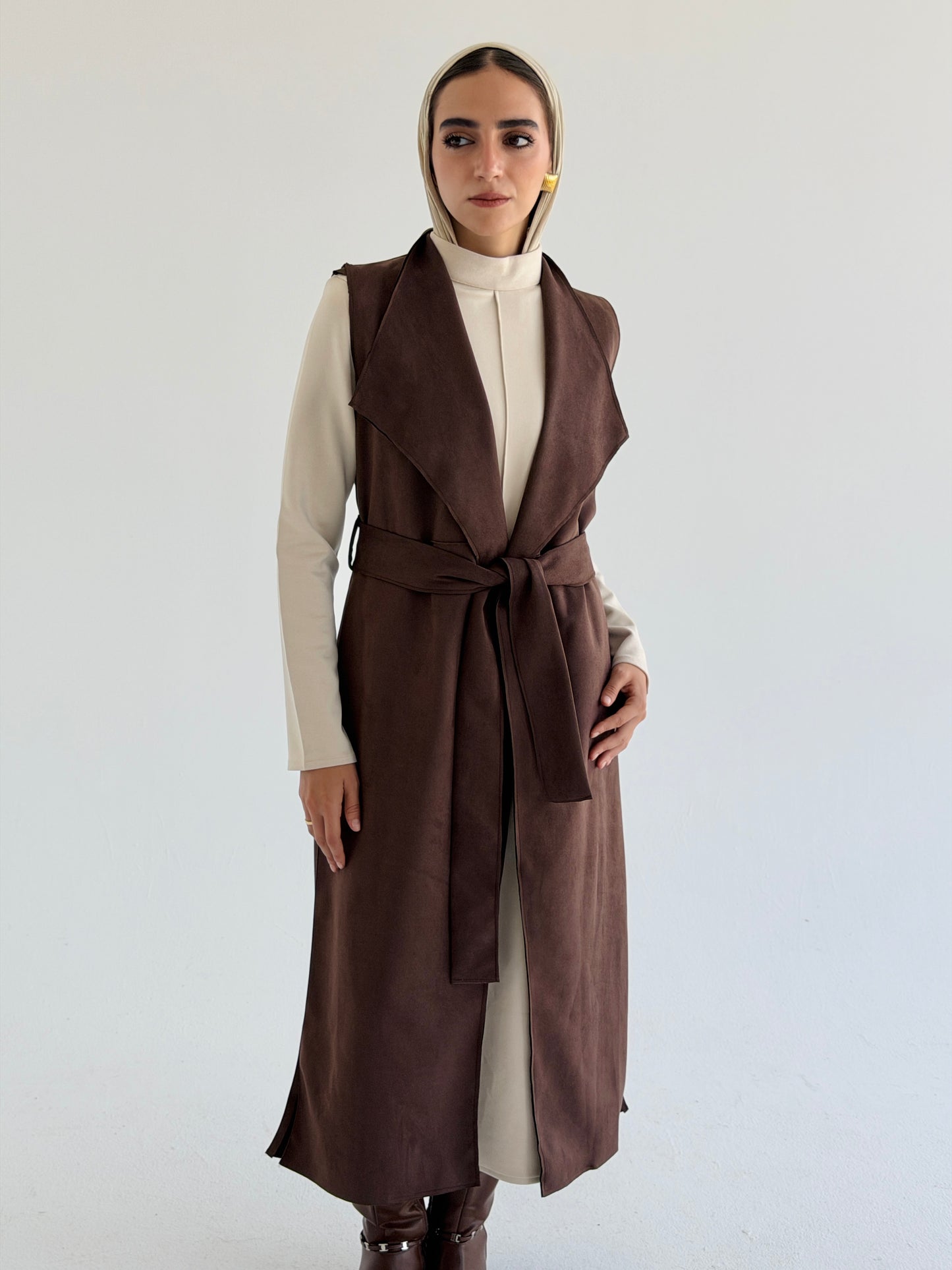 Vest Brown
