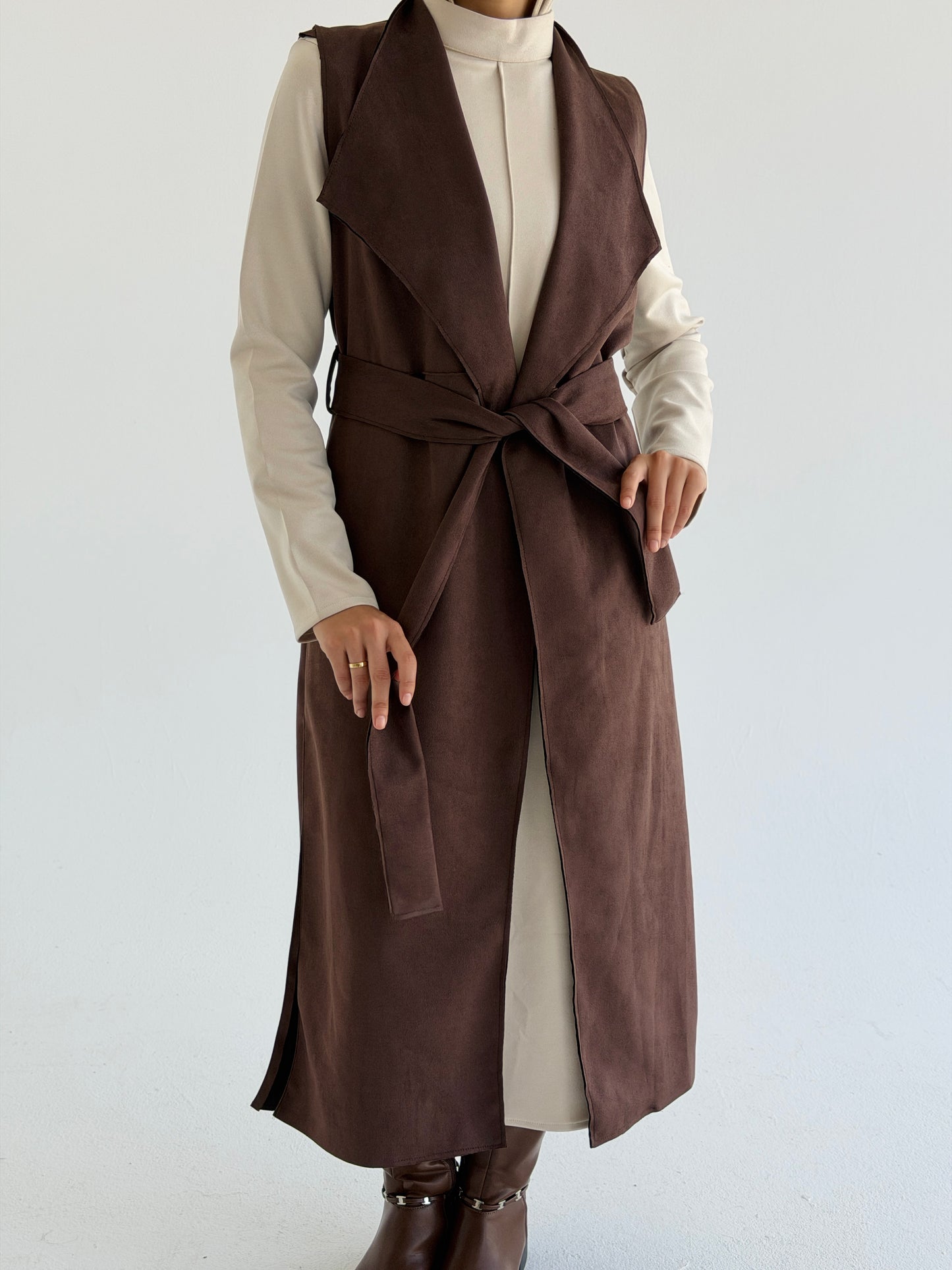 Vest Brown