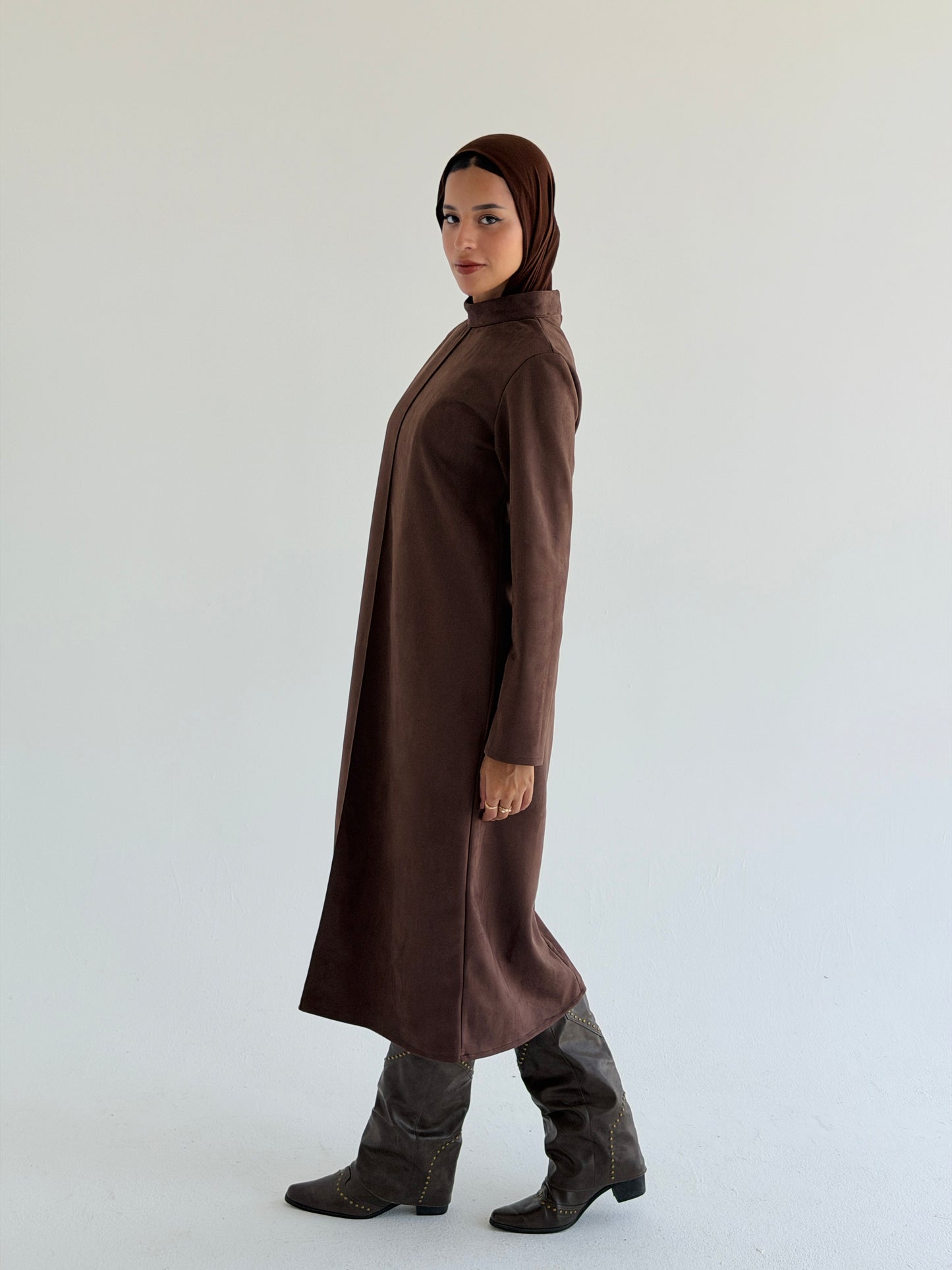 Basic Dress - Brown