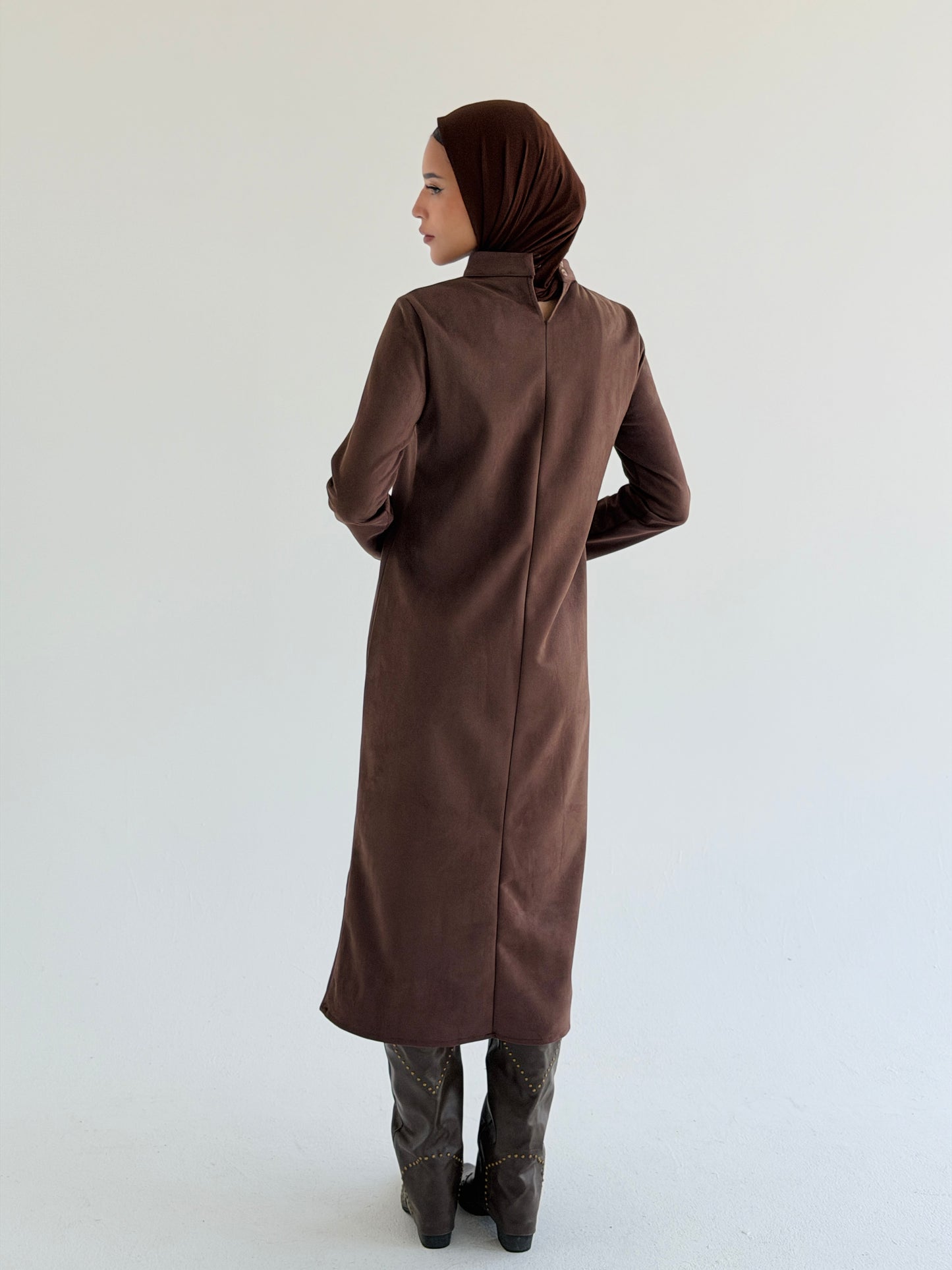 Basic Dress - Brown