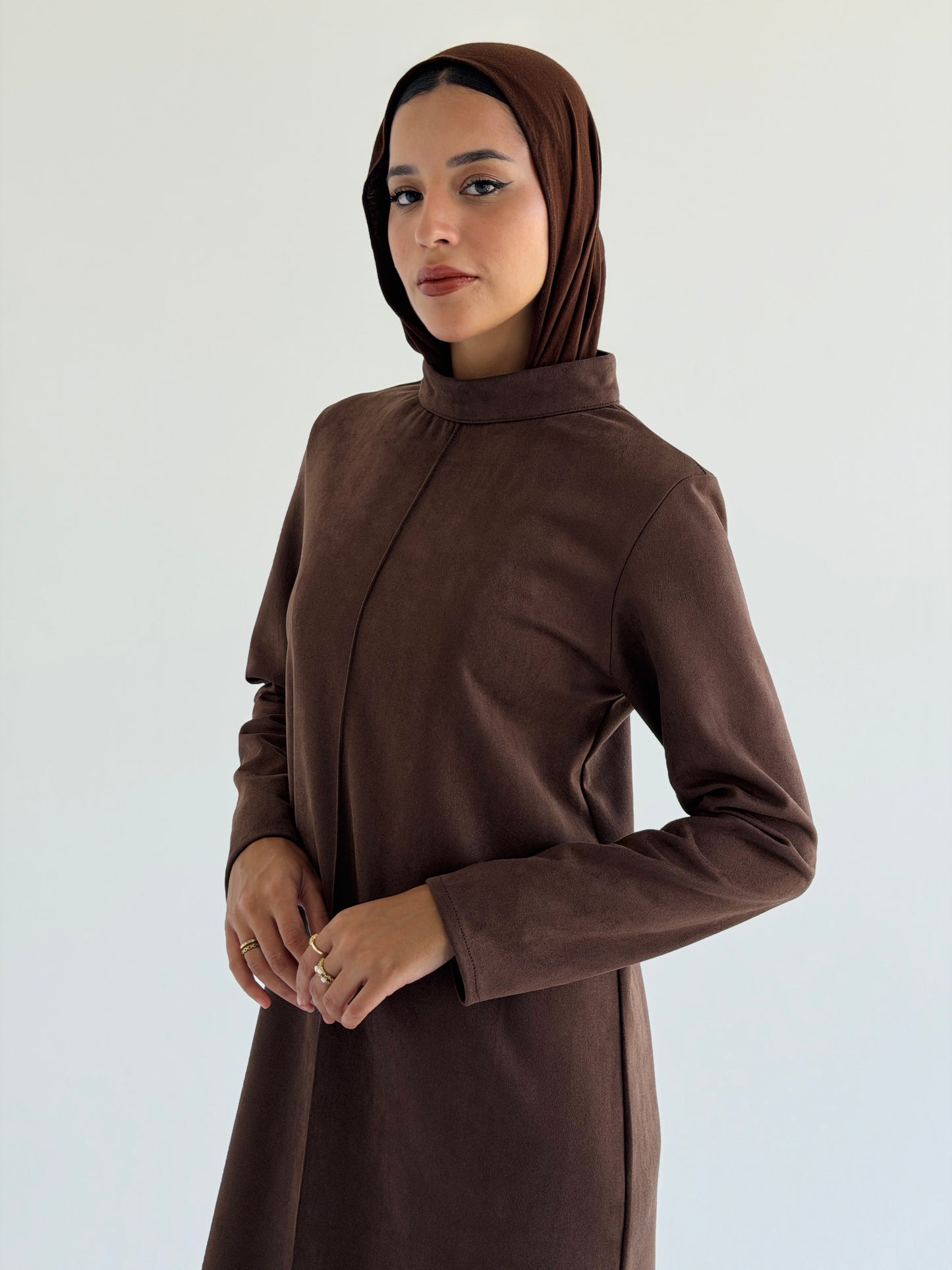 Basic Dress - Brown