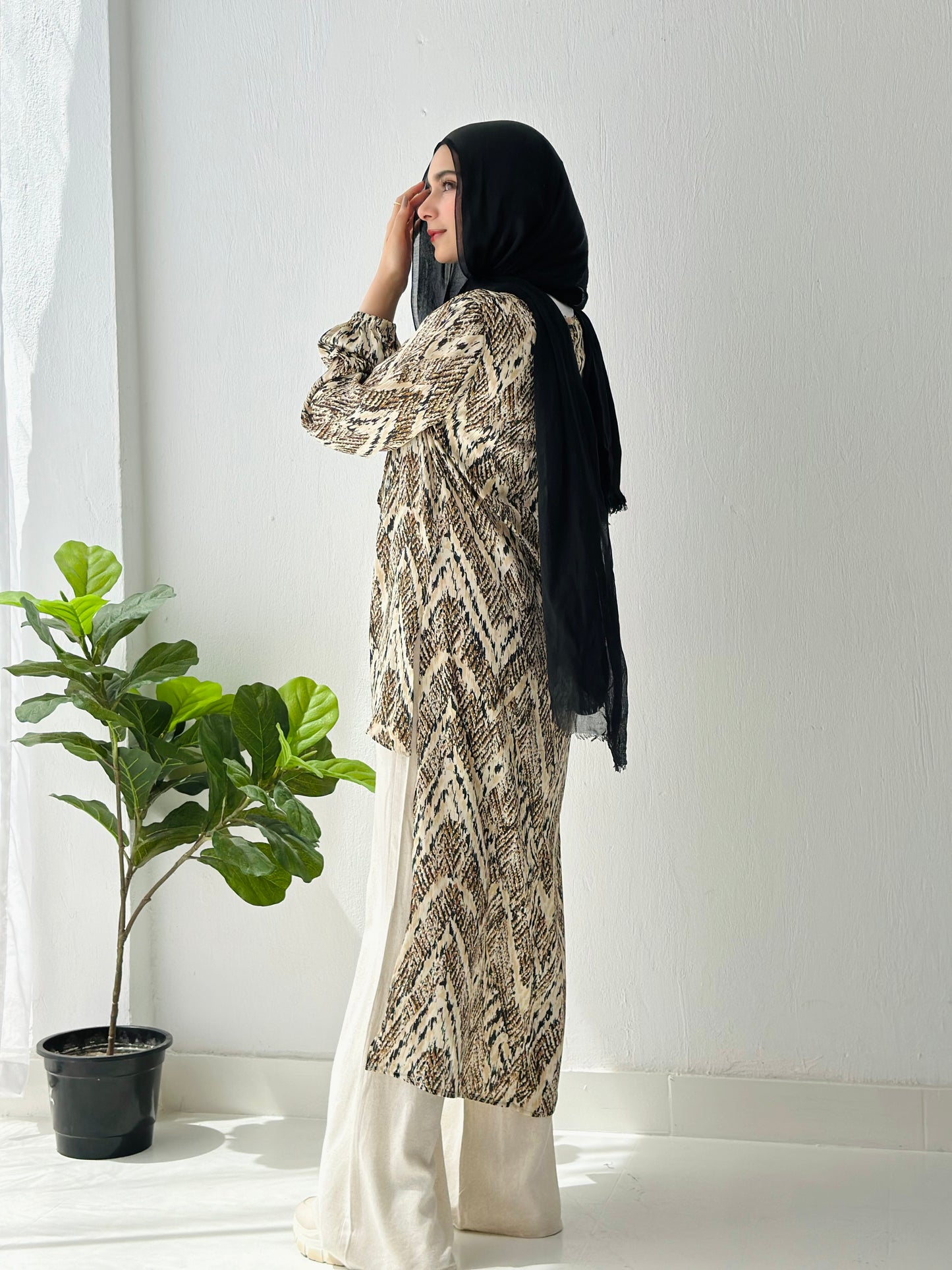 Wrap Tiger Blouse