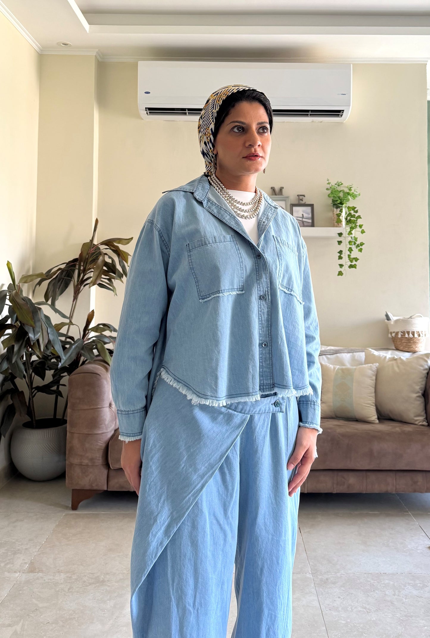 Coastal Breeze Denim Set