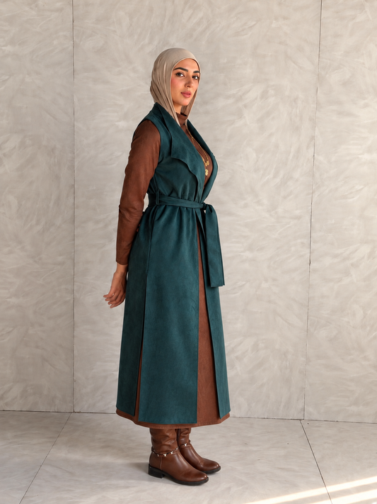 Vest - Teal Green
