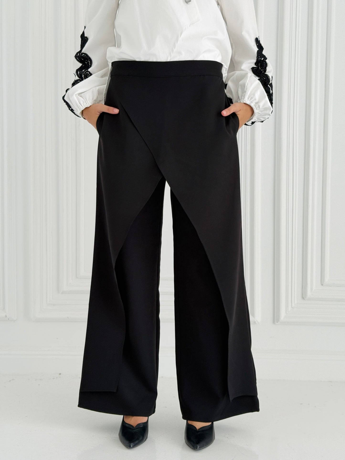 Cross Pants - Black