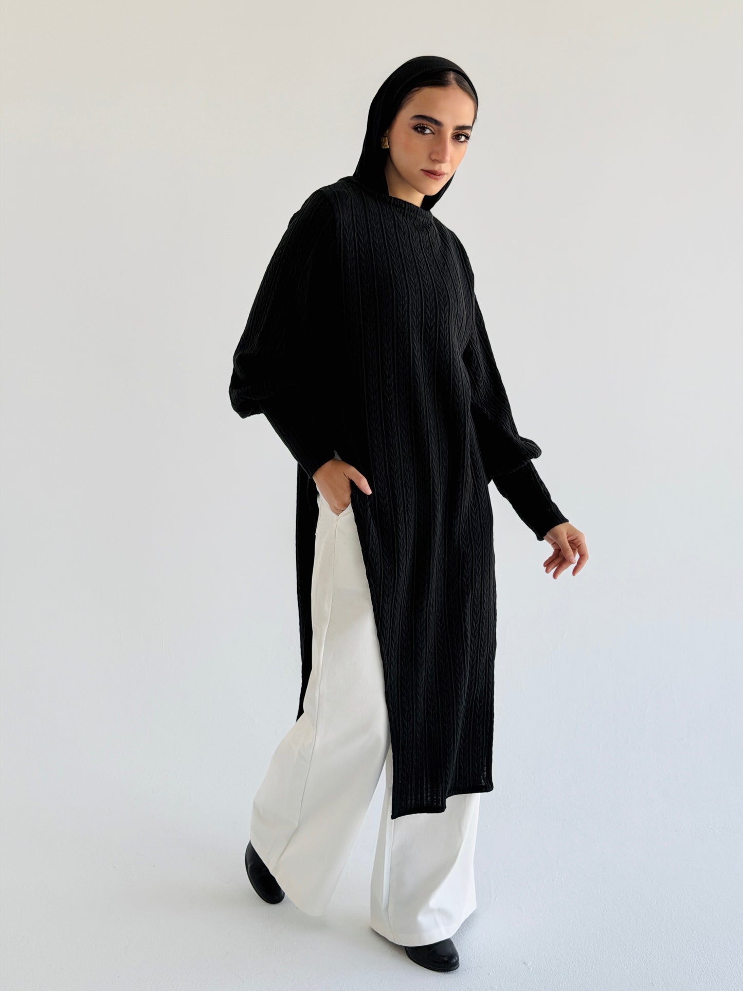 Braided Knit - Black