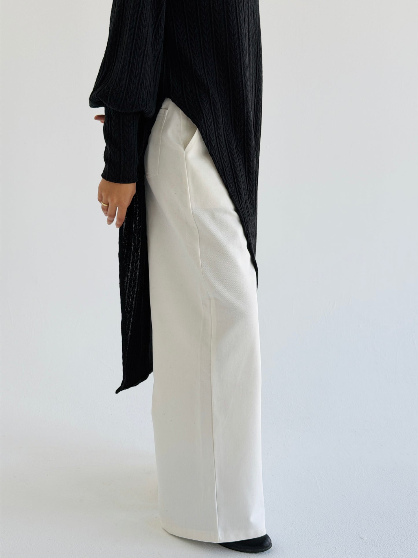 Braided Knit - Black