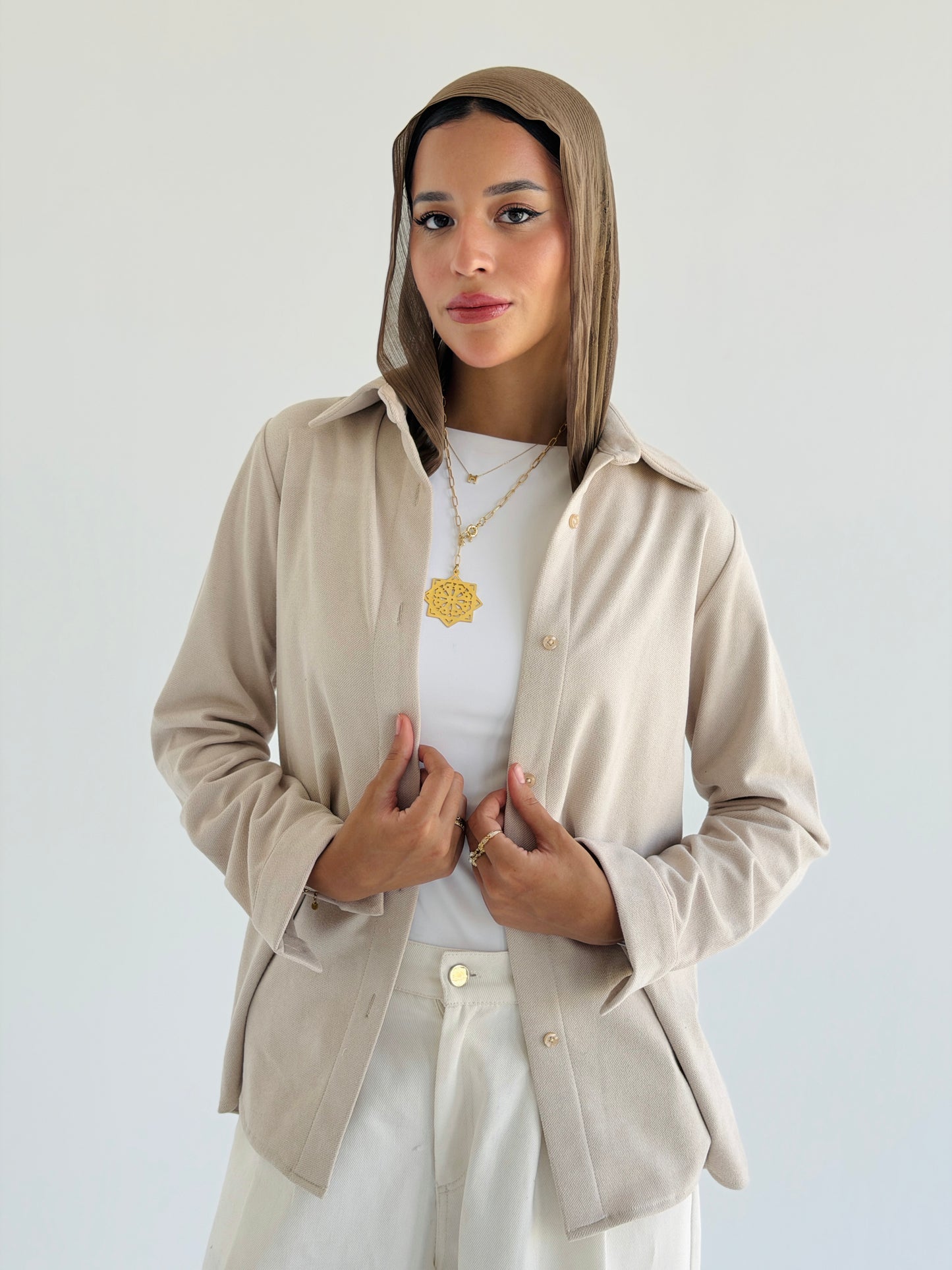 Basic Chemise - Beige