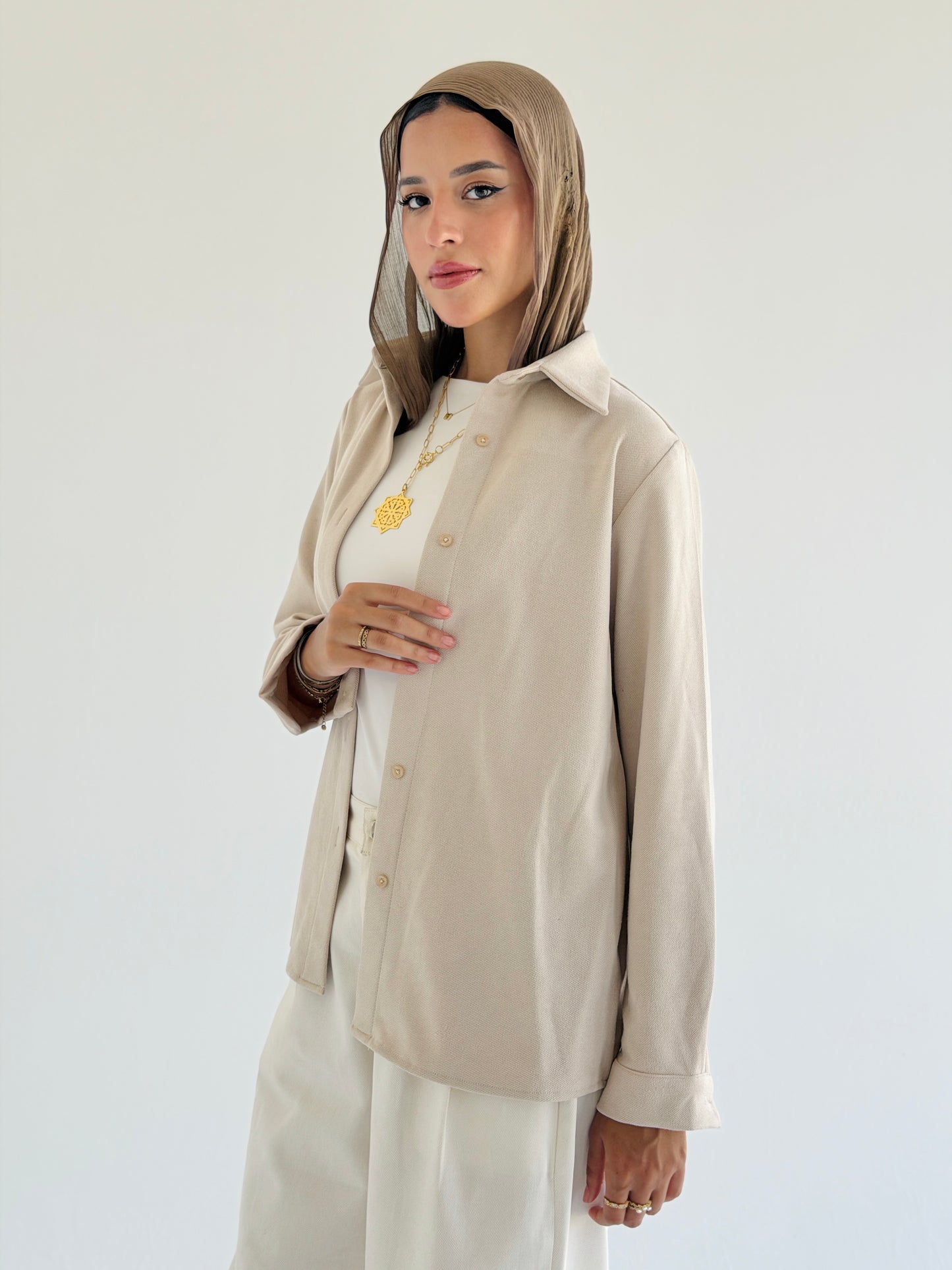 Basic Chemise - Beige