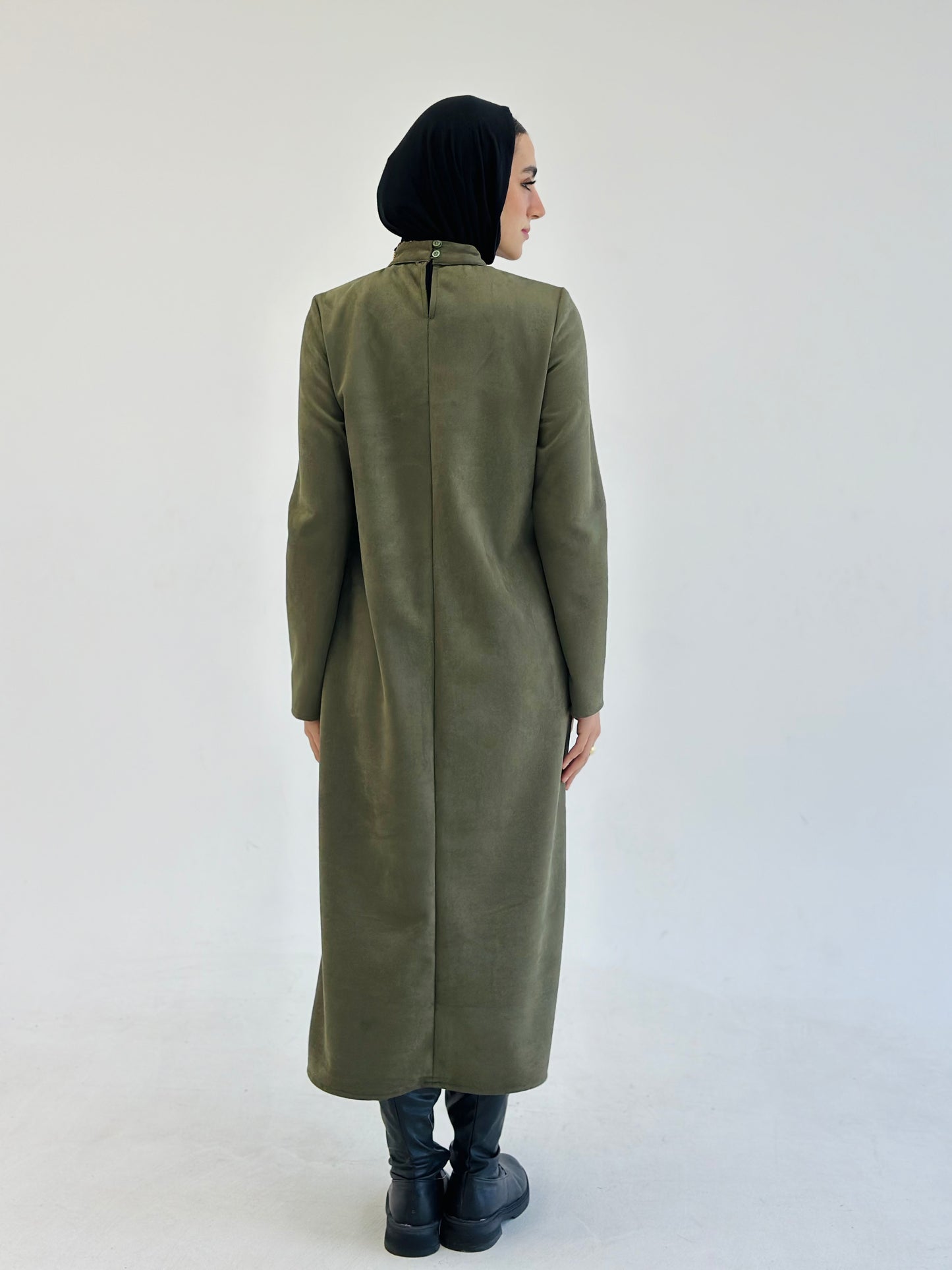 Basic Dress - Olive