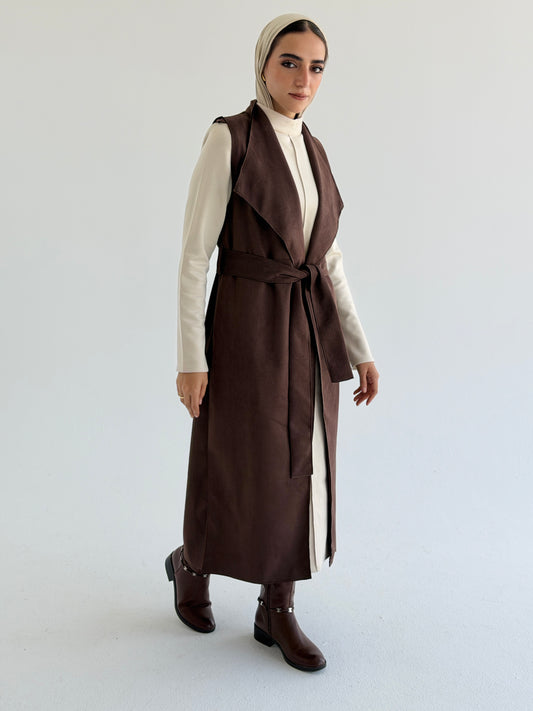 Vest Brown