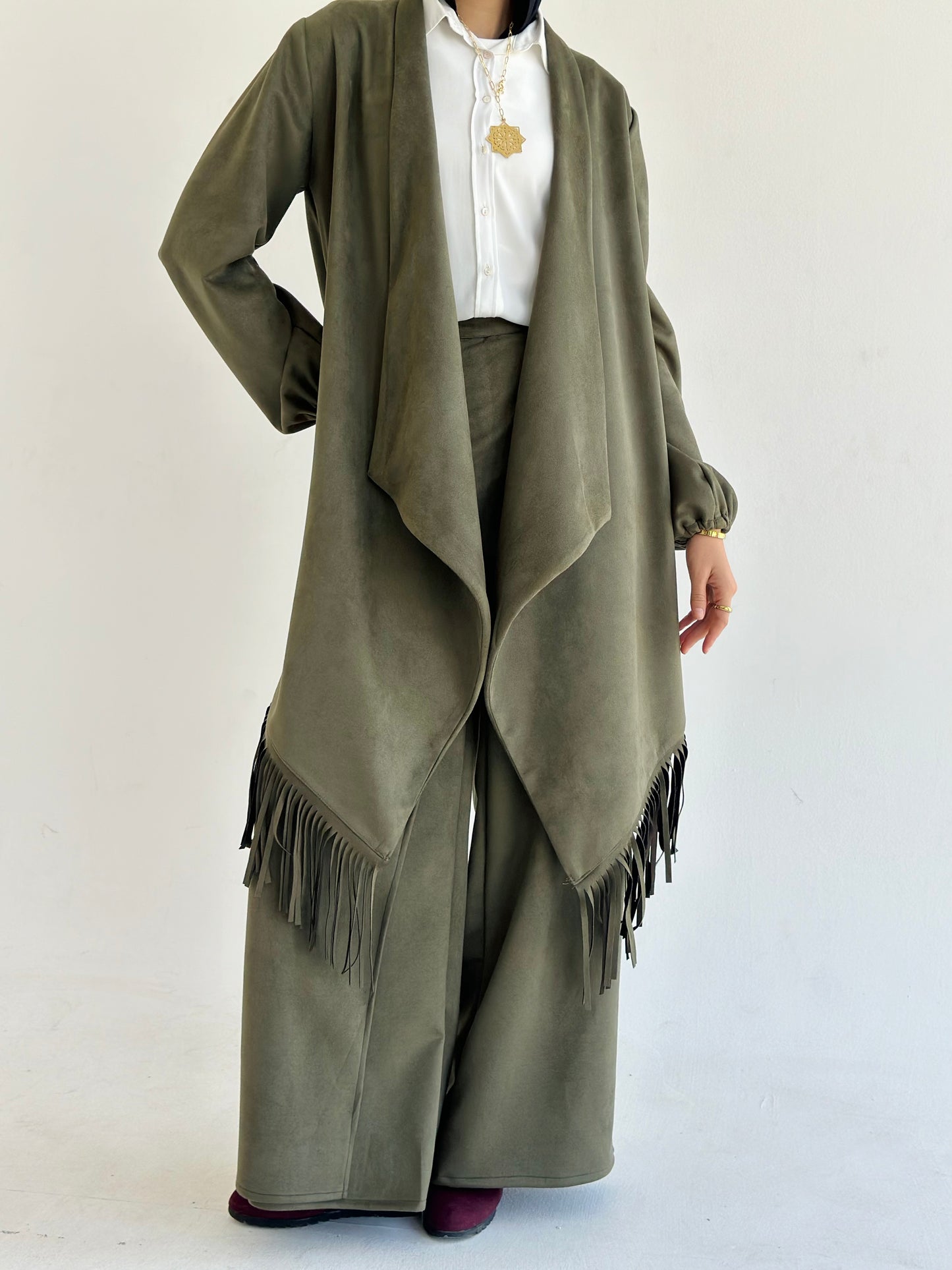 Fringes Set - Olive