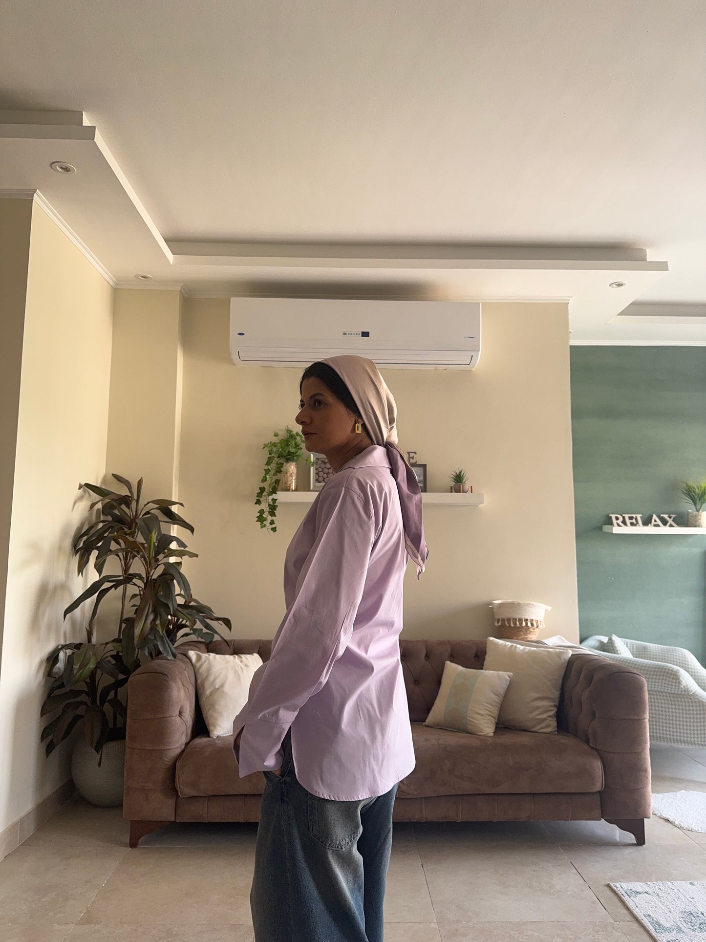 Wrap Shirt - Purple