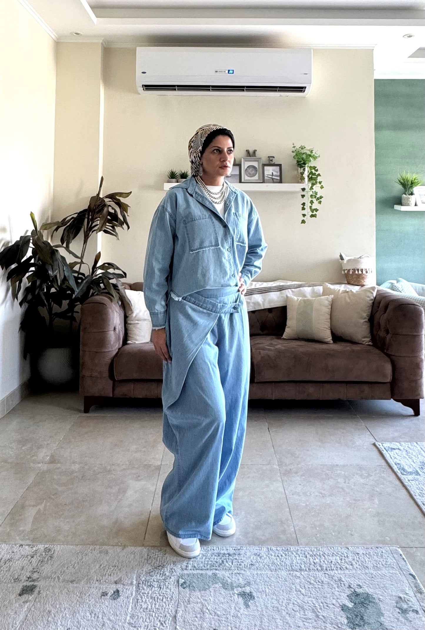 Coastal Breeze Denim Set
