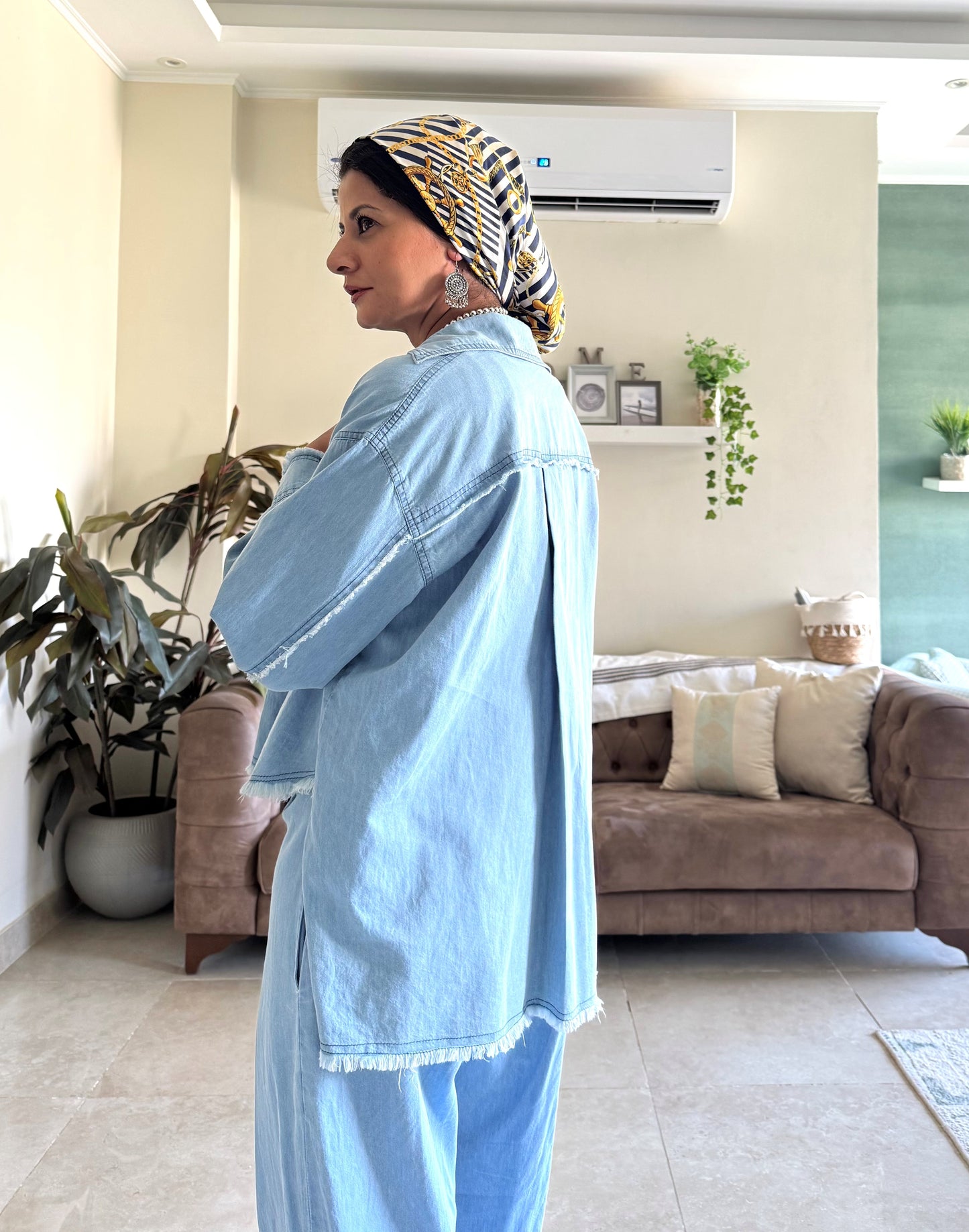 Coastal Breeze Denim Set