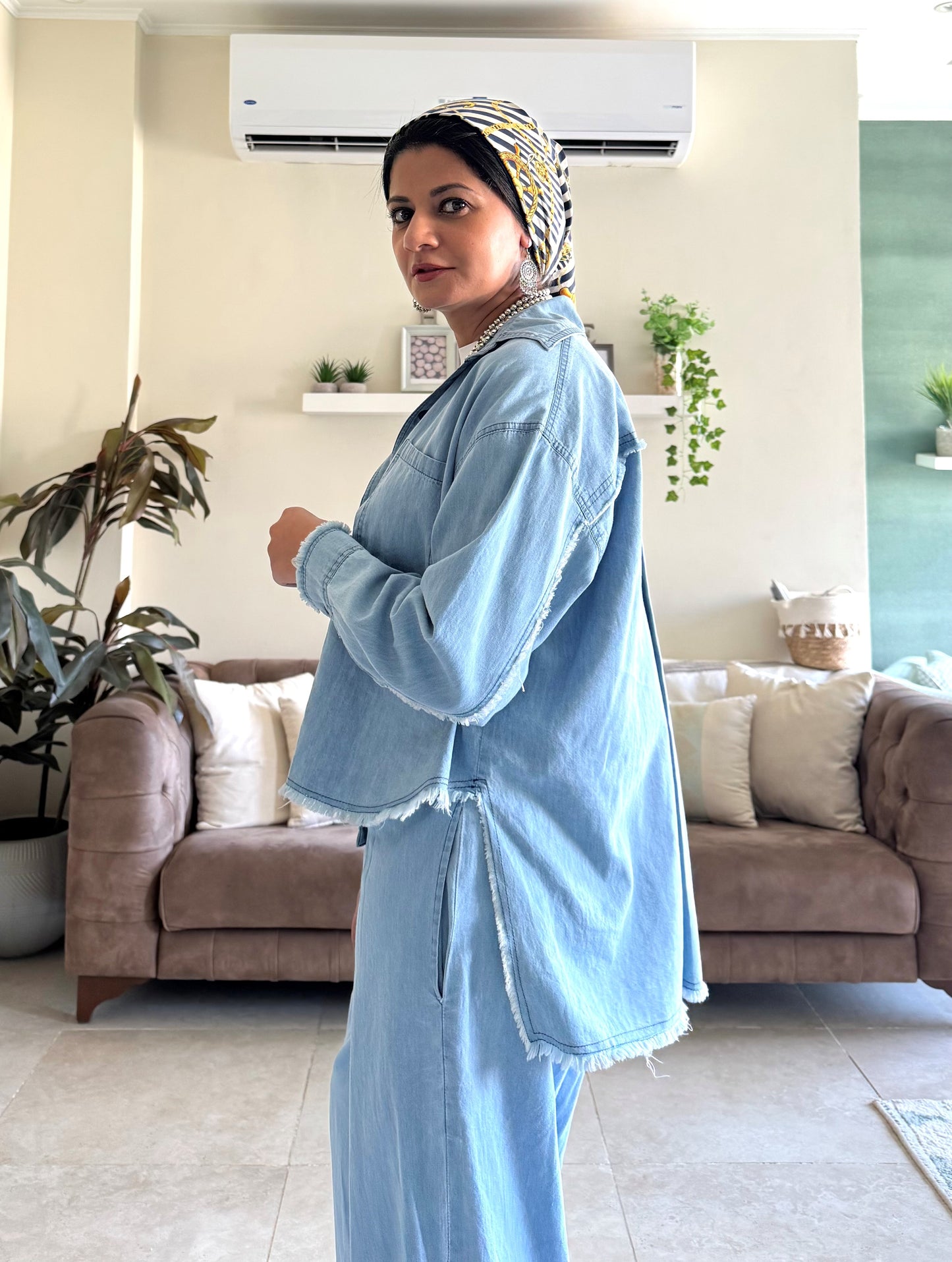 Coastal Breeze Denim Set
