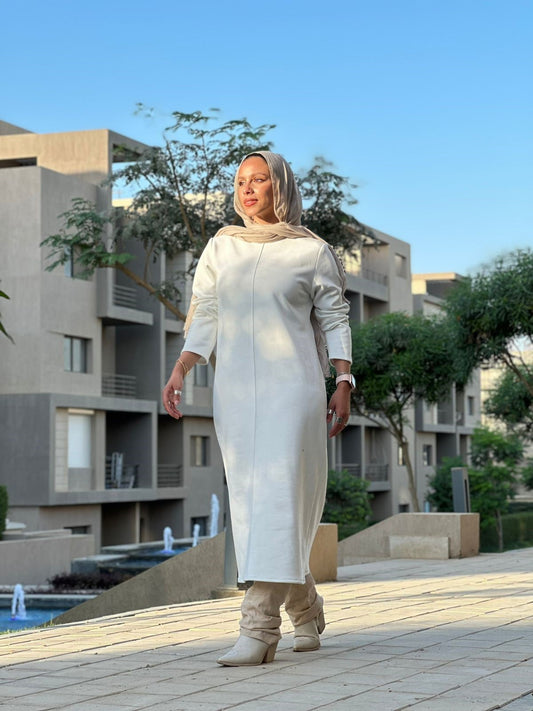 Basic Dress - White
